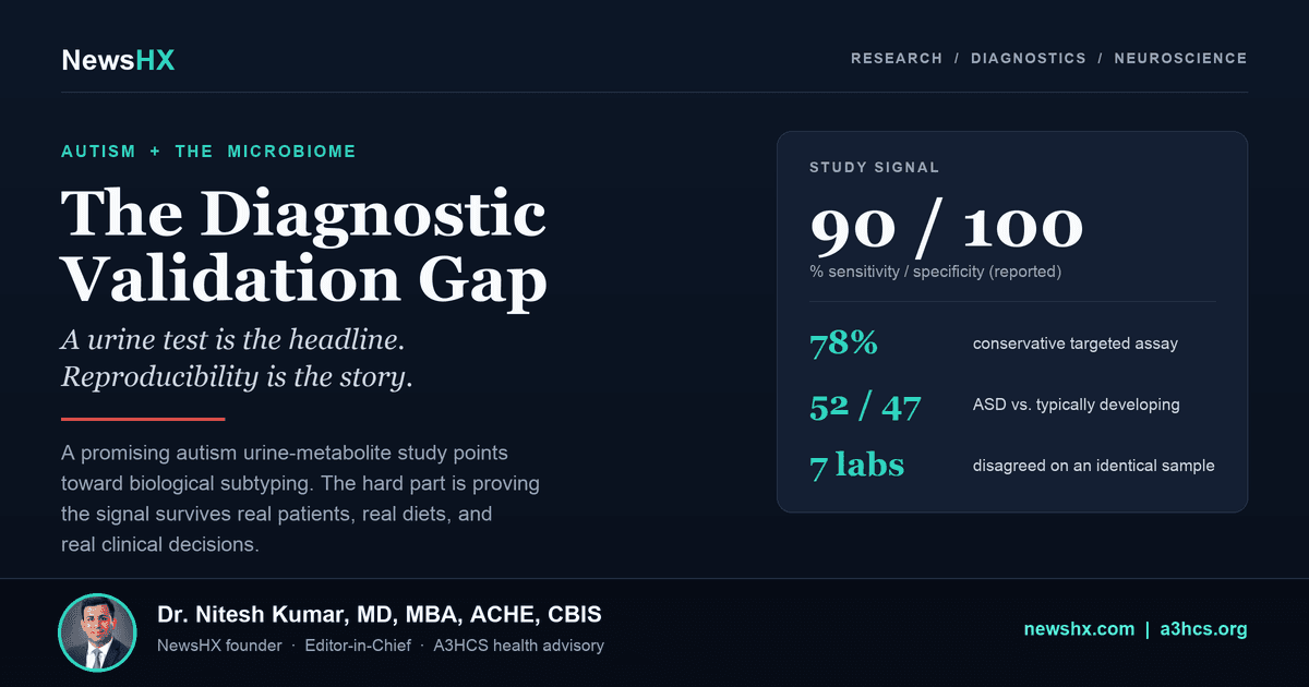 Autism, the Microbiome, and the Hard Part of Diagnostics