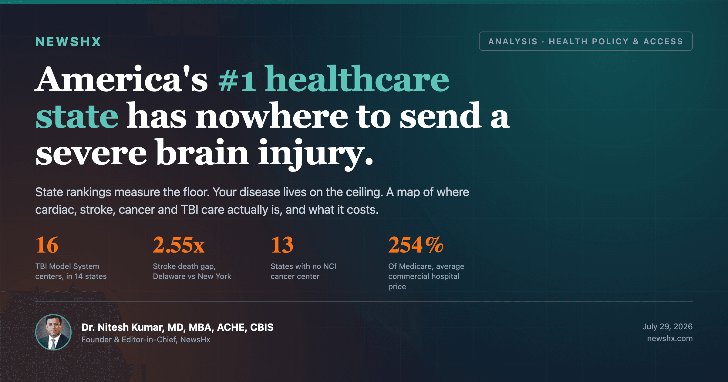 New Hampshire Is America's Best Healthcare State. It Has Nowhere to Send a Severe Brain Injury.