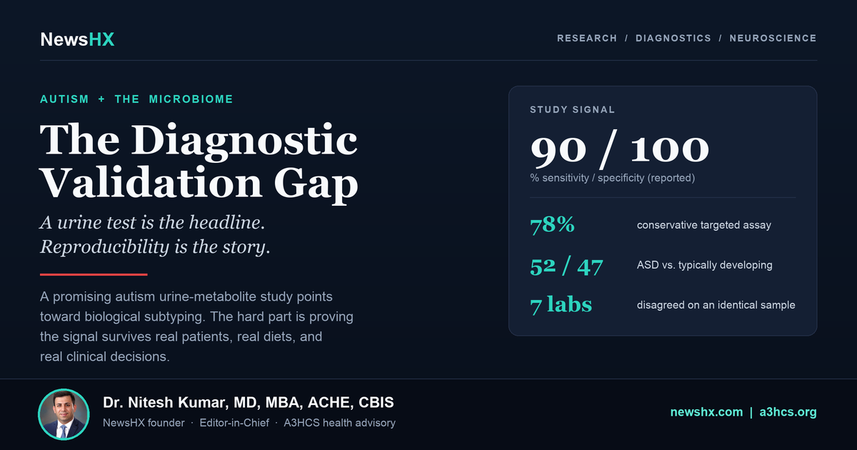 Autism, the Microbiome, and the Hard Part of Diagnostics